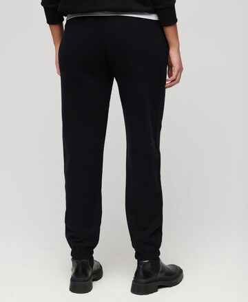 Superdry Tapered Pants in Black