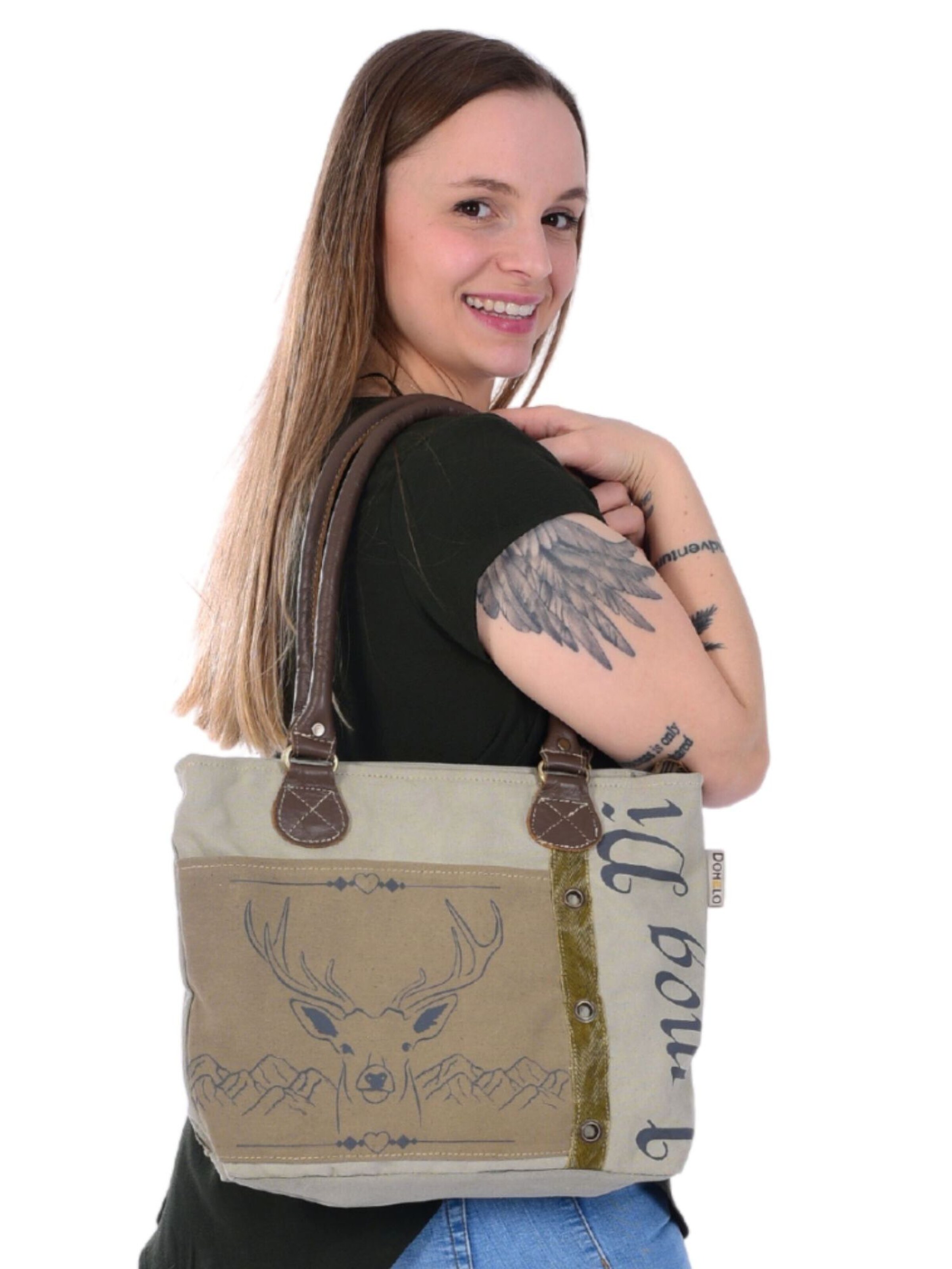 DOMELO Shopper 'Domelo' in Green