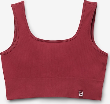CALZEDONIA Sporttop in Rot: Vorderseite