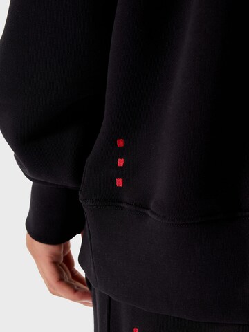 Ossy Homer Sweatshirt '450 GSM Heavy Cotton Oversize' in Black