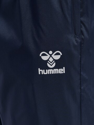 Hummel Tapered Workout Pants in Blue