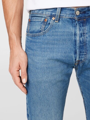 LEVI'S ® Regular Jeans '501  93 Shorts' in Blauw