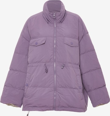 MYMO Winter Jacket in Purple: front