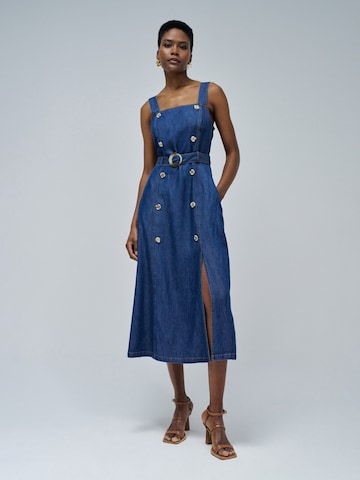 Salsa Jeans Dress in Blue: front