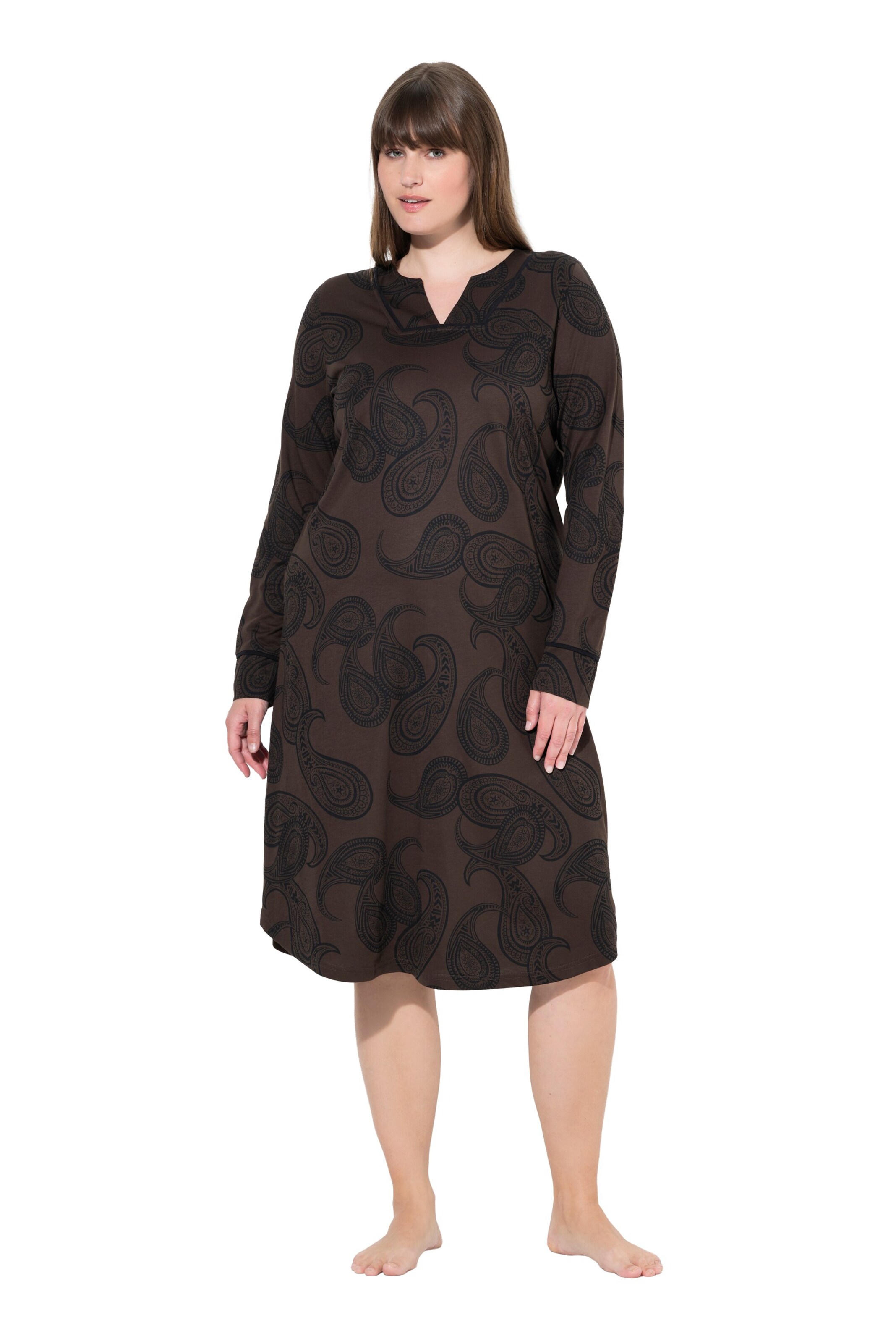 Ulla Popken Nightgown in Brown