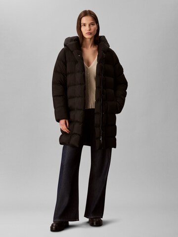 Calvin Klein Wintermantel 'SHINE' in Zwart