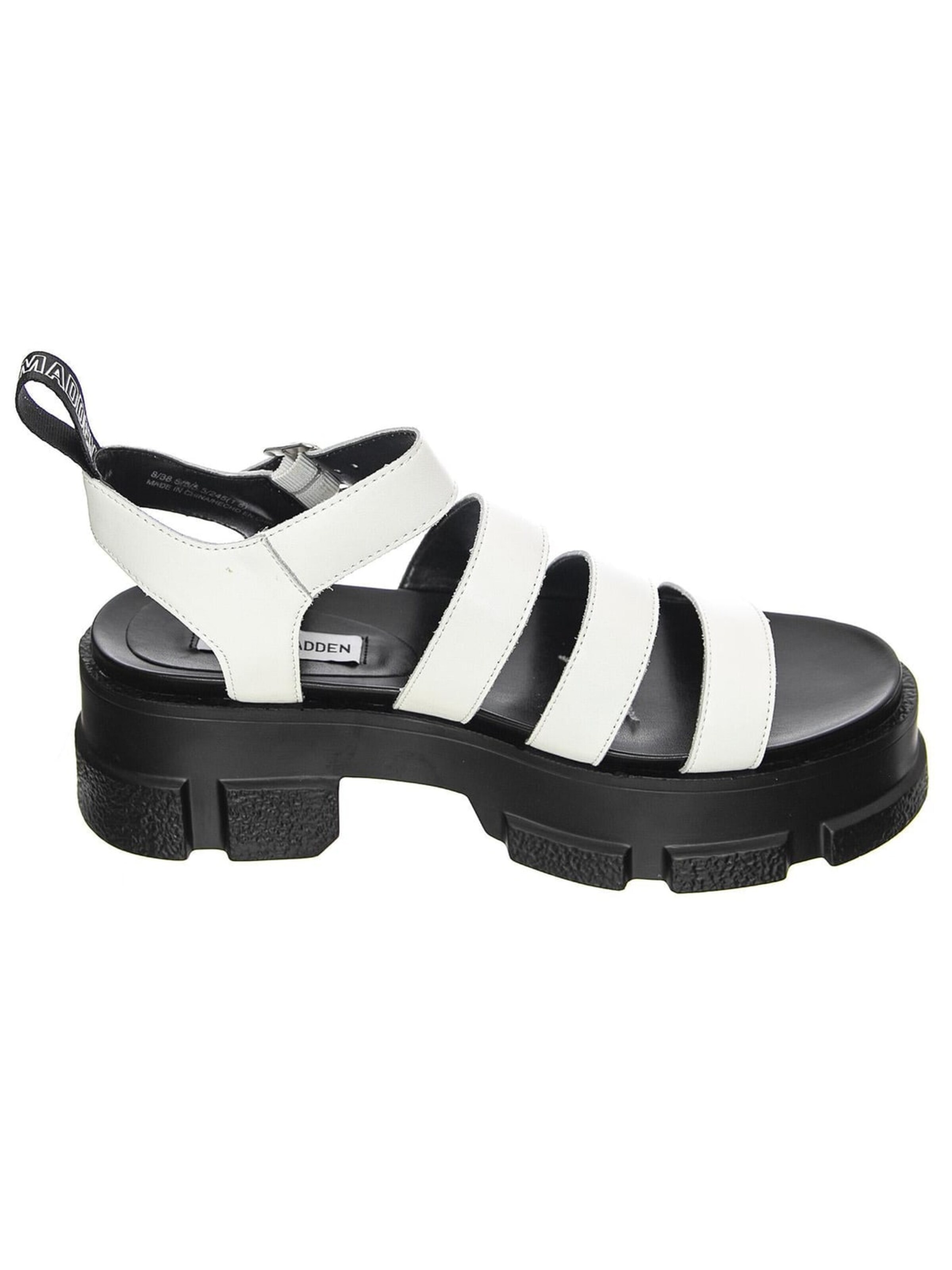 Sandalo 'W' Pioneer White Leat' di STEVE MADDEN in bianco