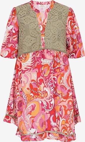 Robe usha FESTIVAL en rose : devant