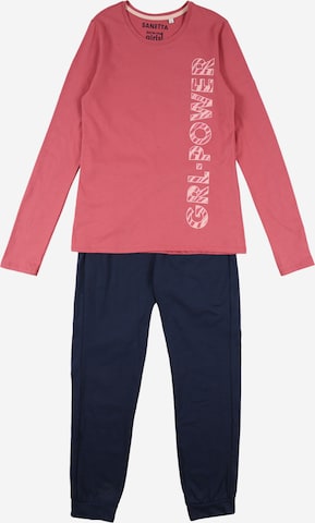 SANETTA Pyjama in Blau: predná strana