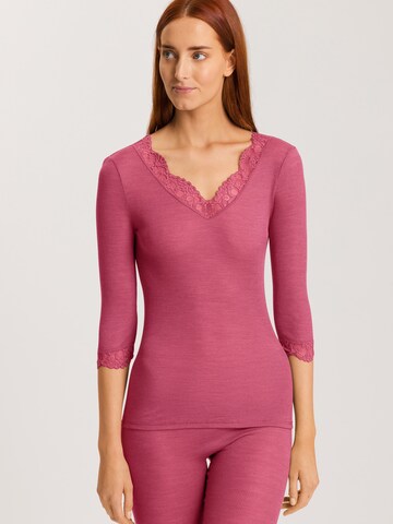 Hanro Undershirt in Pink: front