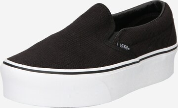 Slip on VANS en noir : devant