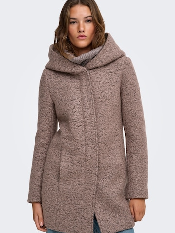 ONLY Wintermantel 'NEWSOPHIA' in Braun: Vorderseite