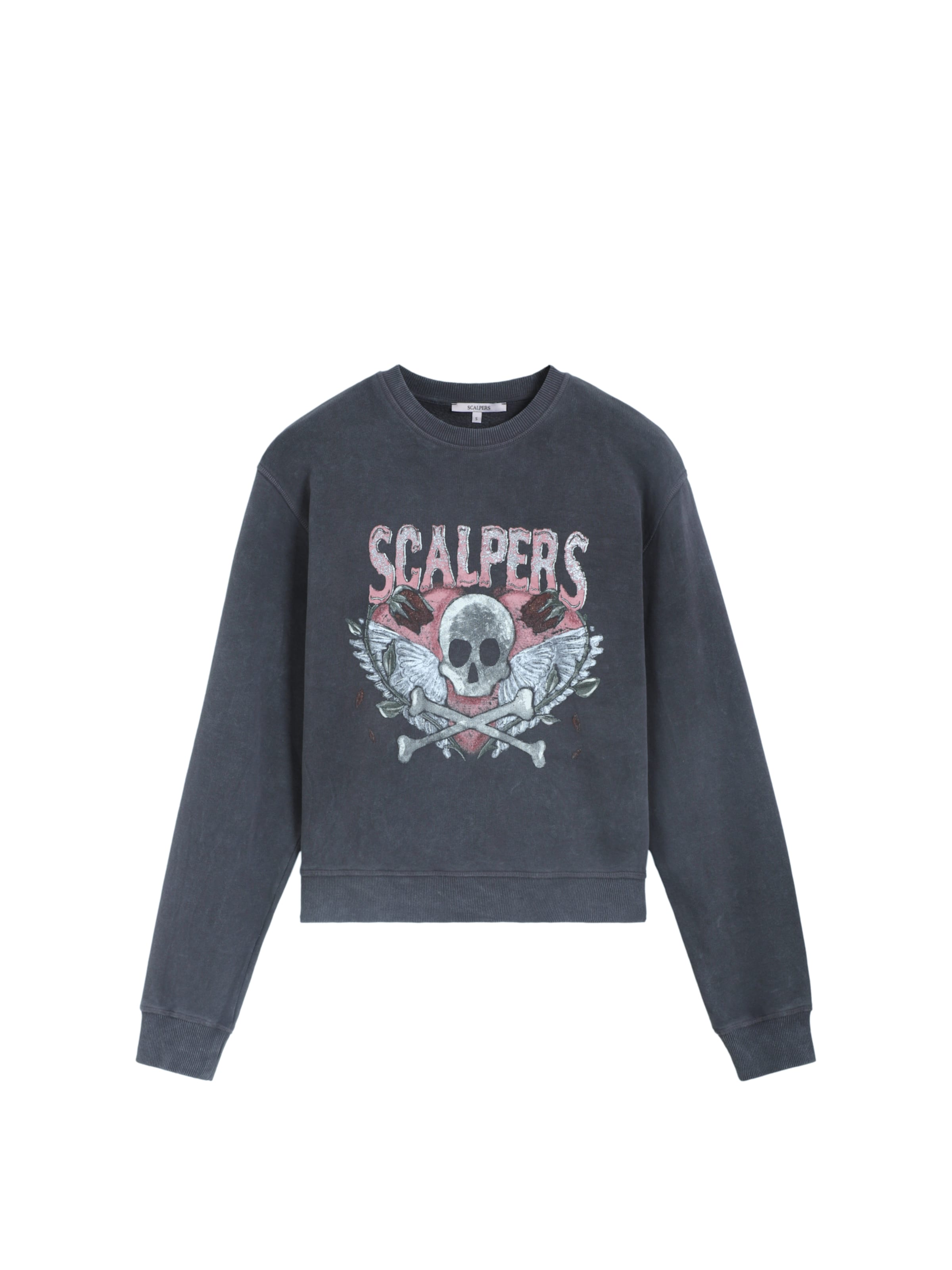 Scalpers Sweatshirt ' ' i grå: forside