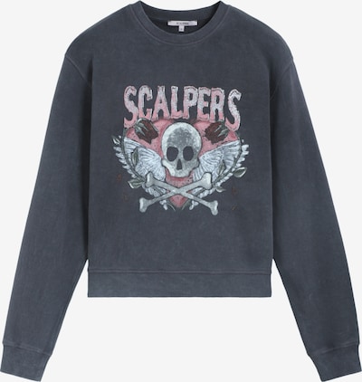 Scalpers Sweater majica ' ' veličine XS u siva / tamo siva, Pregled proizvoda