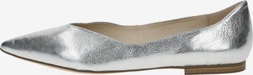 CAPRICE Ballet Flats in Silver