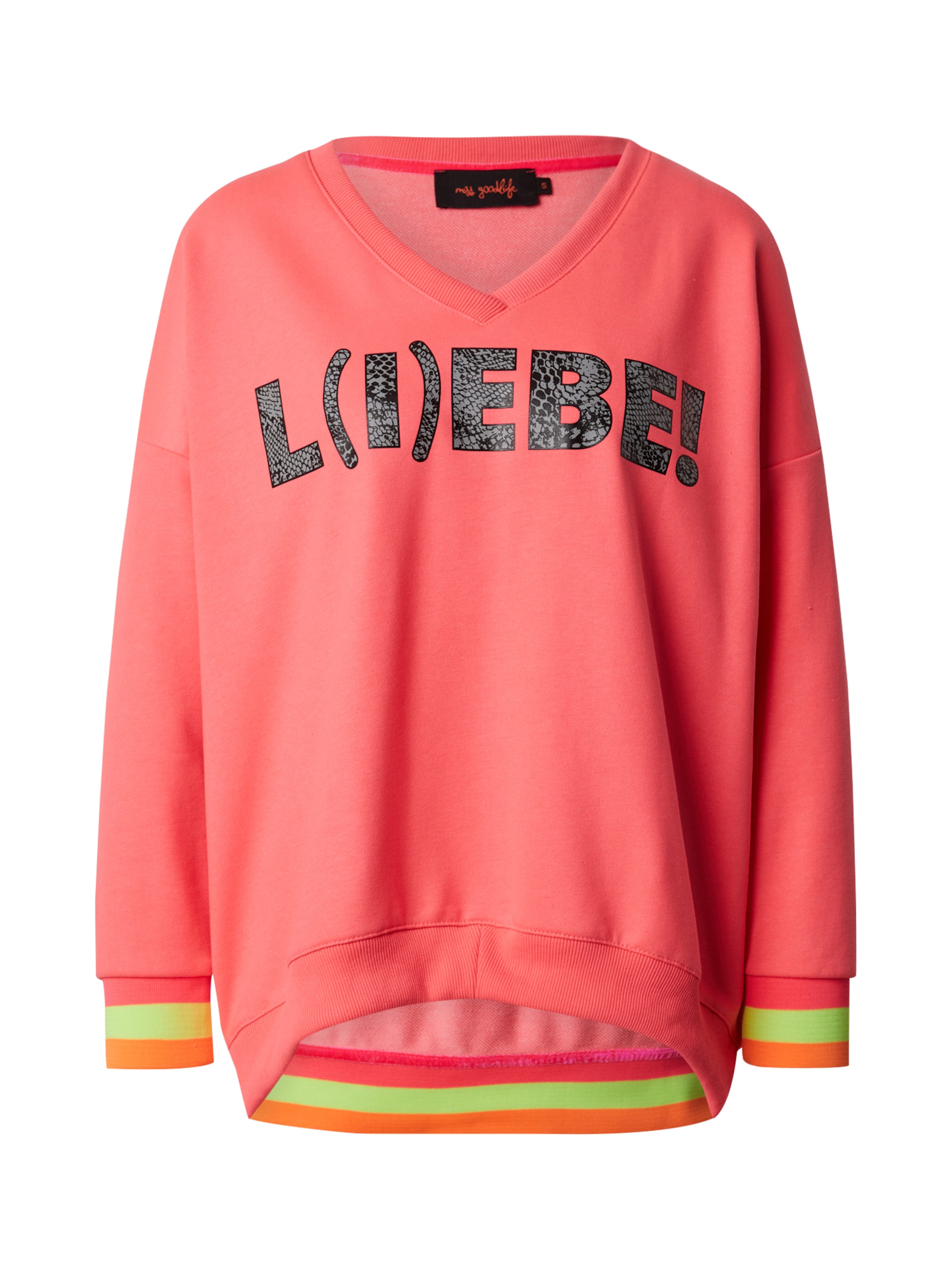 miss goodlife - Sudadera en rosa: frente