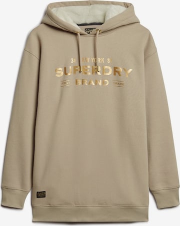 Superdry Sweatshirt in Beige: predná strana