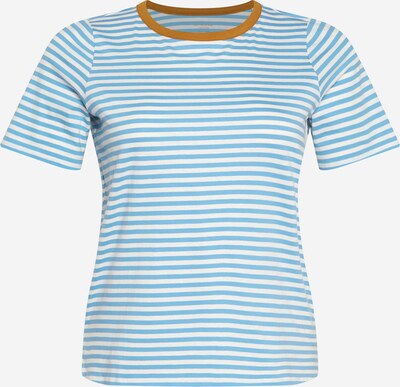 MY TRUE ME Shirt in Light blue / Caramel / White, Item view