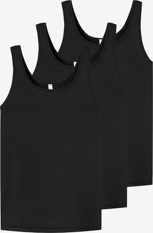 SCHIESSER Undershirt 'Unique Mirco' in Black: front