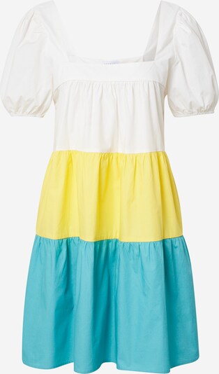 Compania Fantastica Καλοκαιρινό φόρεμα 'Vestido' σε γαλάζιο / κίτρινο / λευκό, Άποψη προϊόντος