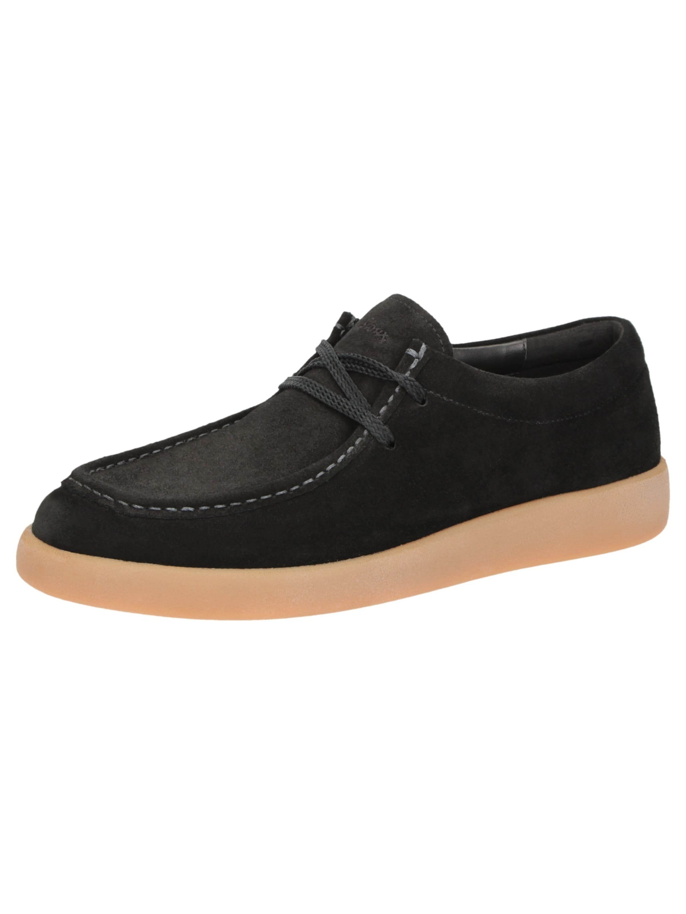 SIOUX Schnürschuh ' Grashopper-H-013 ' in Schwarz: Vorderseite