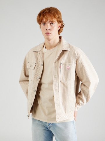 LEVI'S ® Between-Season Jacket 'Sunrise Trucker' in Beige: front