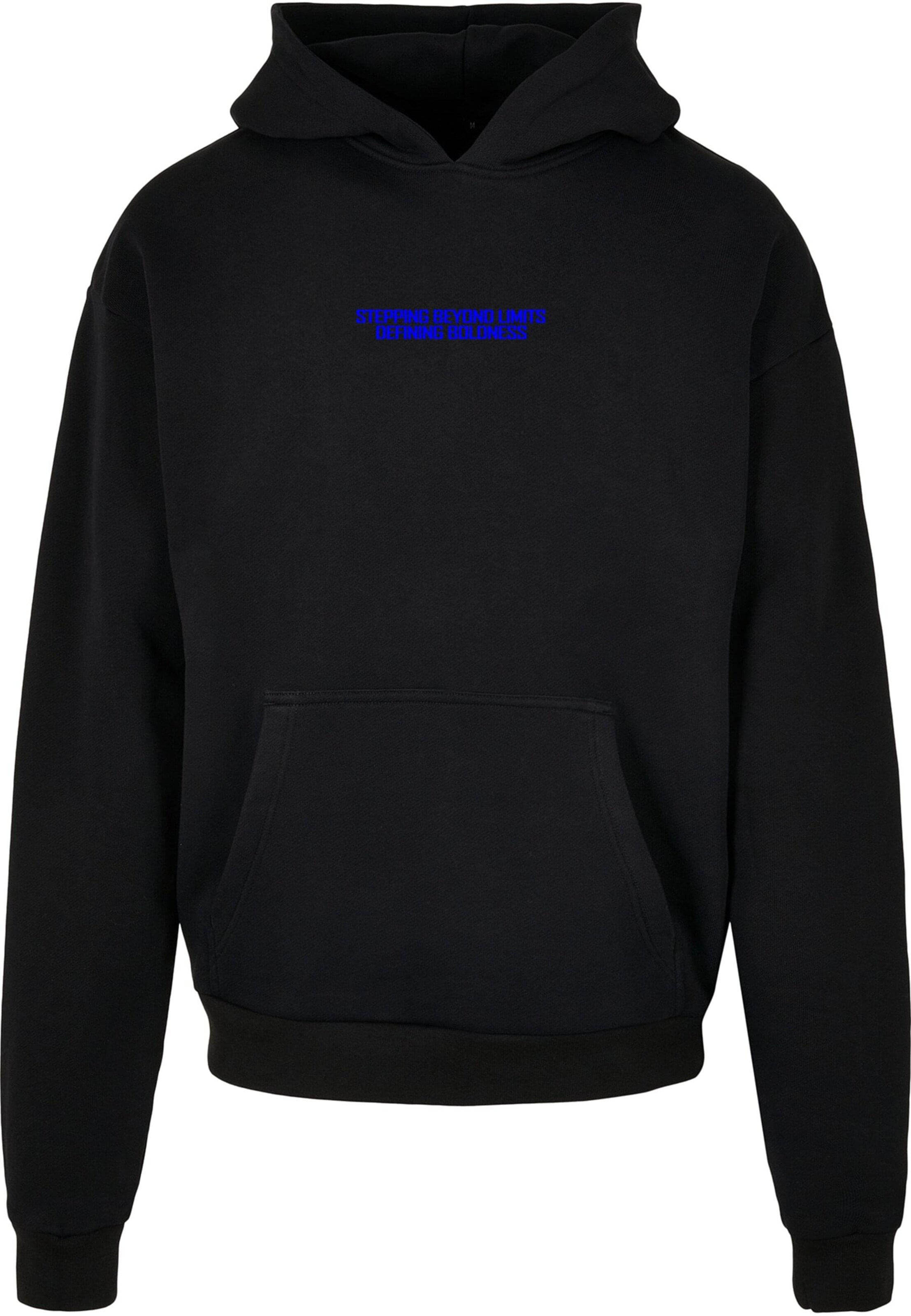 Merchcode Sweatshirt 'Bold' in Schwarz: Vorderseite