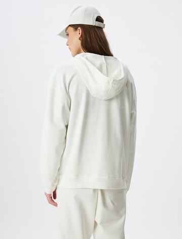 Koton Sweatjacke in Weiß