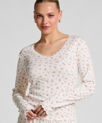 Hunkemöller Slaapshirt in Wit