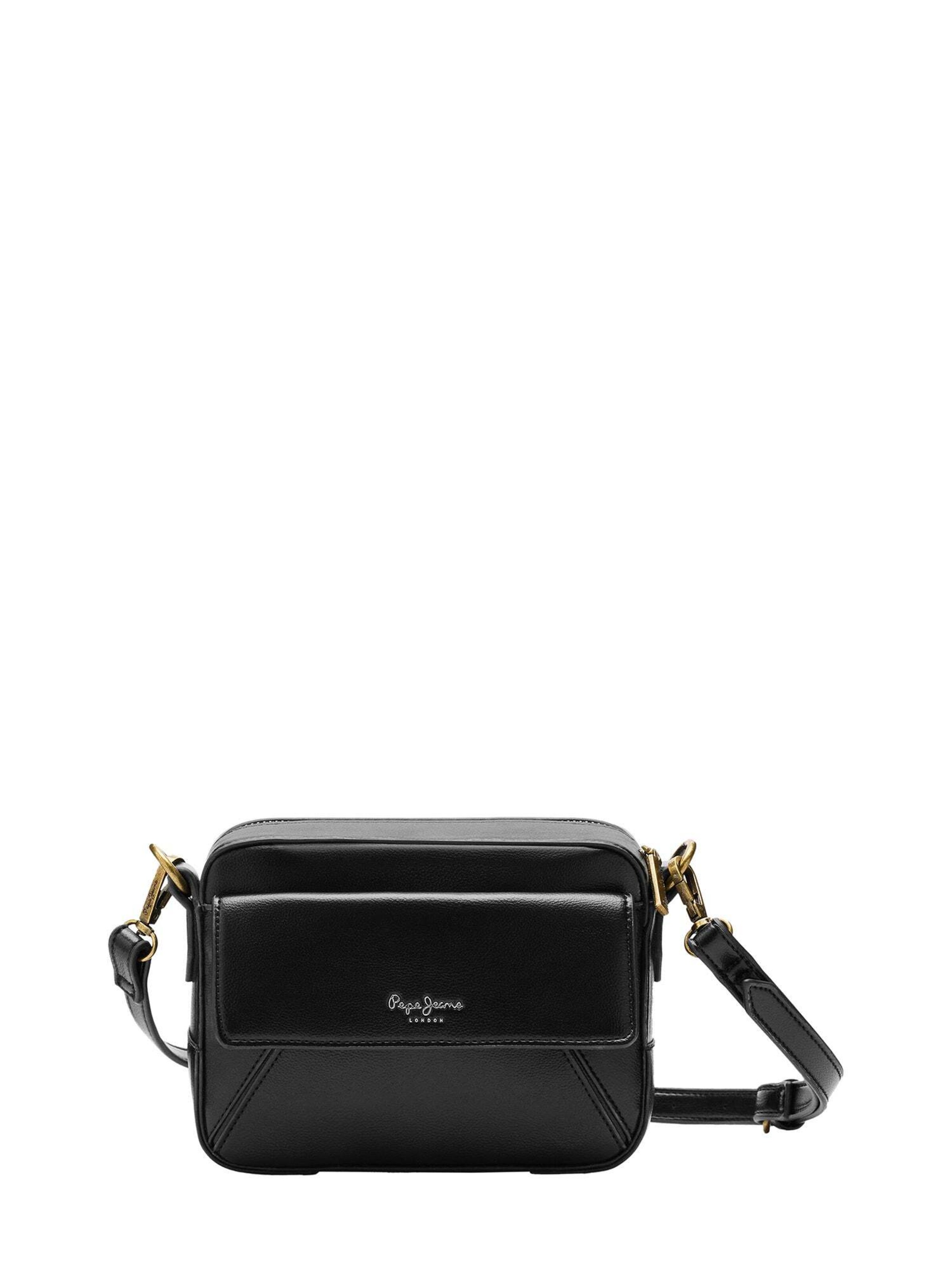 Sac à bandoulière 'Alma Hexia' Pepe Jeans en noir : devant