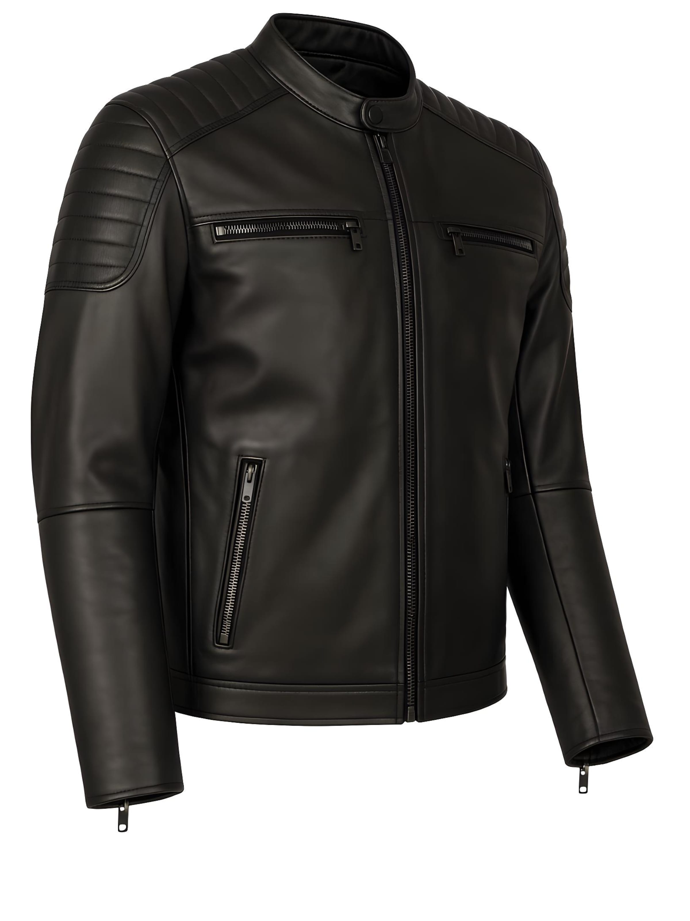 CYCAS D'OR Übergangsjacke 'HARRISSON'‌‌‌‌‌ in schwarz, Produktansicht