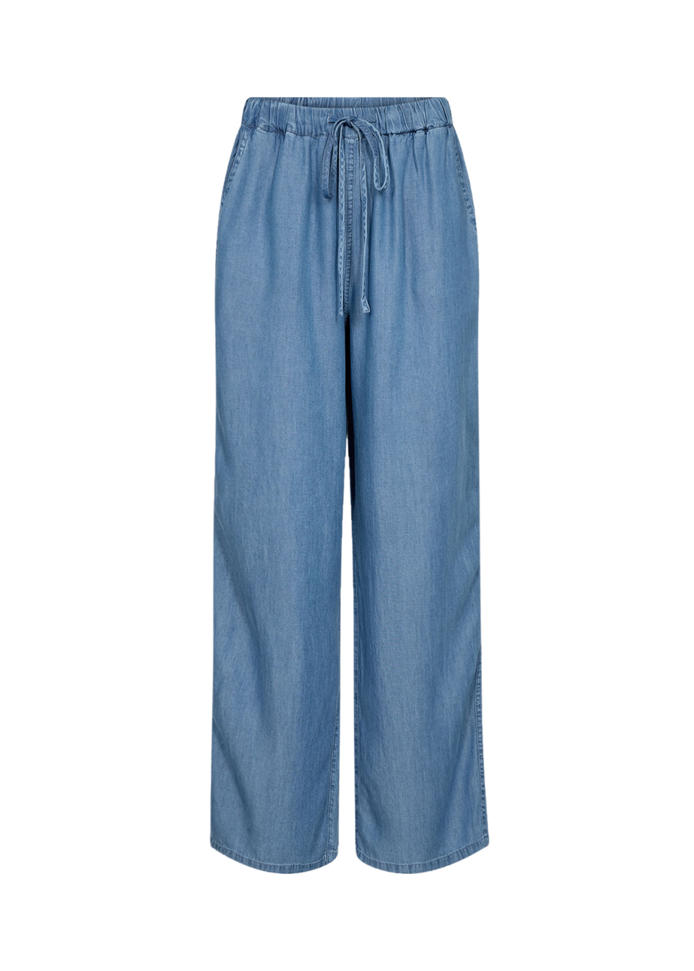 Soyaconcept Loosefit Hose 'LIV 53' in Blau: Vorderseite