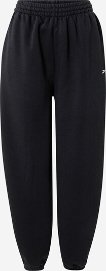 Reebok Sport Pantalón deportivo en negro / blanco, Vista del producto