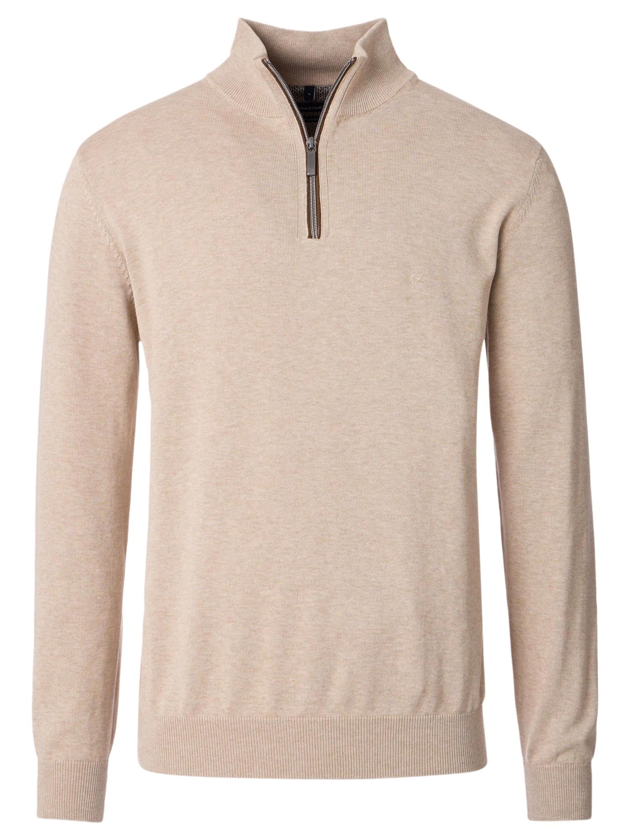 CASAMODA Pullover 'Basic'‌‌‌‌‌‌ in Beige: Vorderseite
