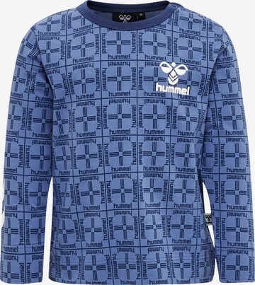 Hummel Functioneel shirt 'Check' in Blauw: voorkant