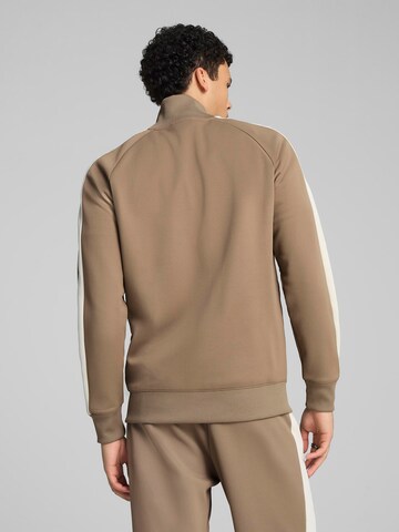 PUMA Sweatjacke 'T7 ALWAYS ON' in Grau