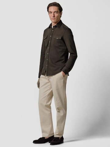 Profuomo Gebreid vest in Bruin