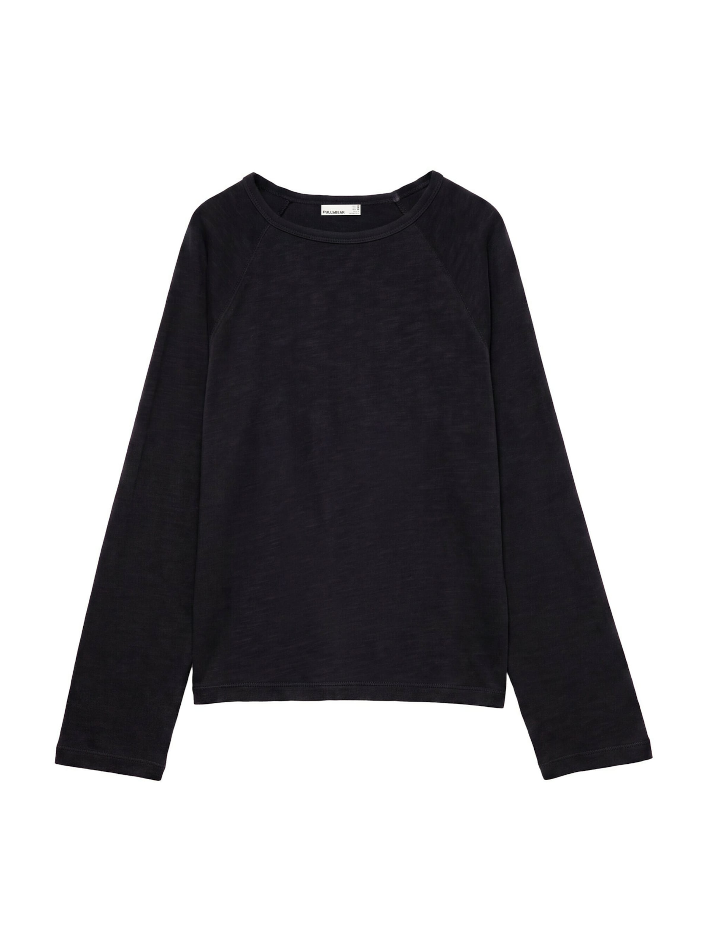 Pull&Bear Shirt in XS in schwarz, Produktansicht