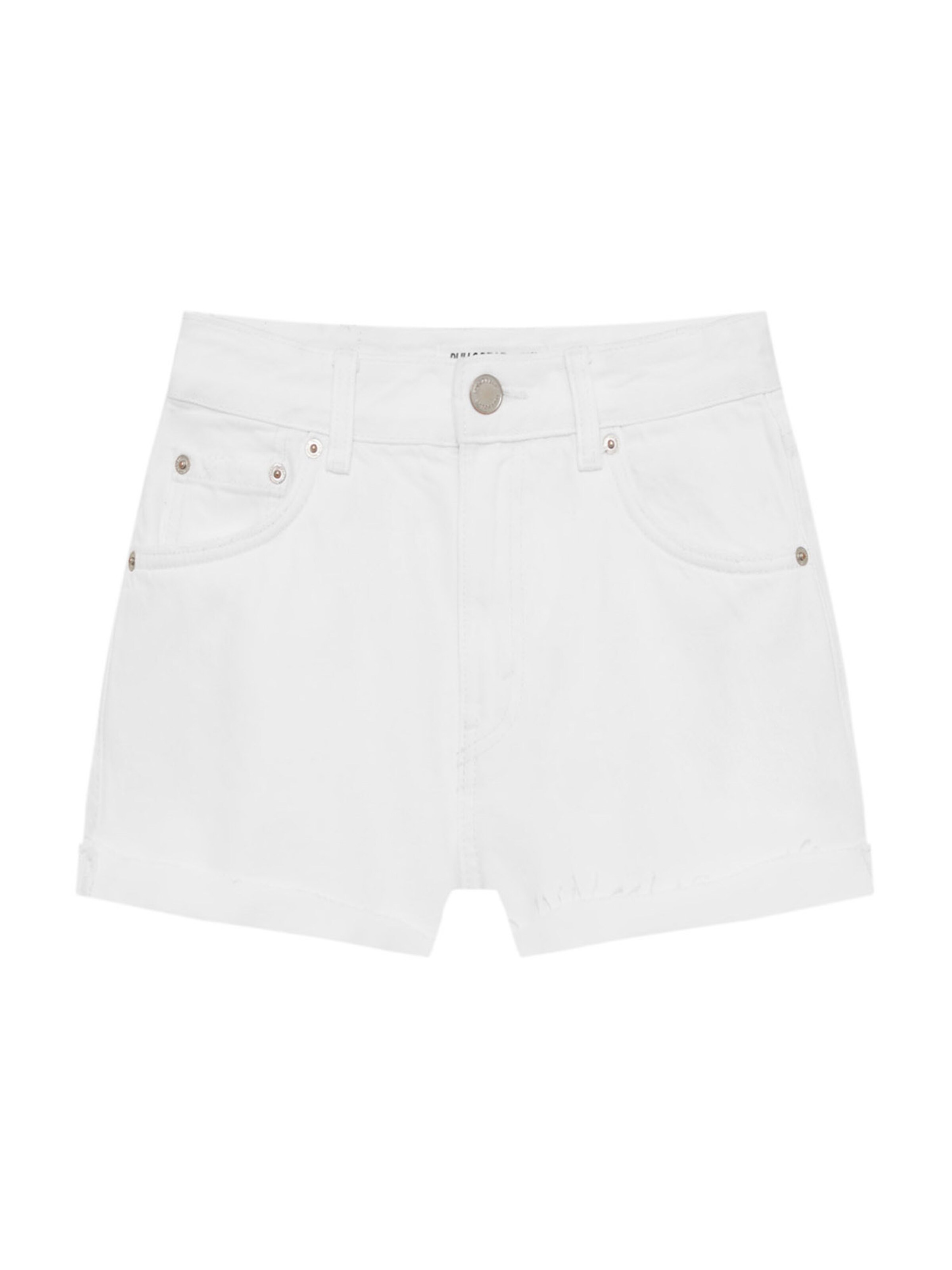 Pull&Bear Jeans in Wit: voorkant