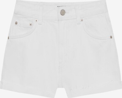 Pull&Bear Jean en blanc, Vue avec produit