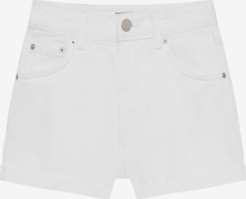 Pull&Bear Slimfit Jeans i hvid: forside