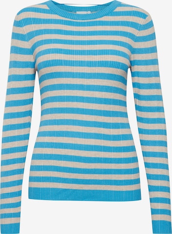 ICHI Sweater 'IHMAFA' in Blue: front