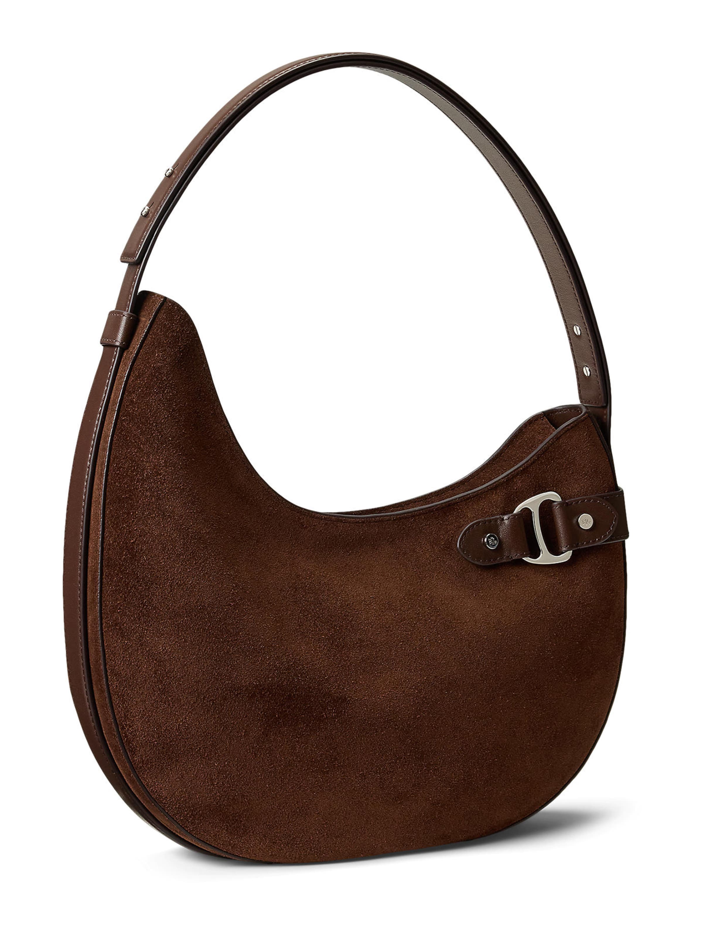 Lauren Ralph Lauren Τσάντα ώμου 'TASHA' σε καφέ