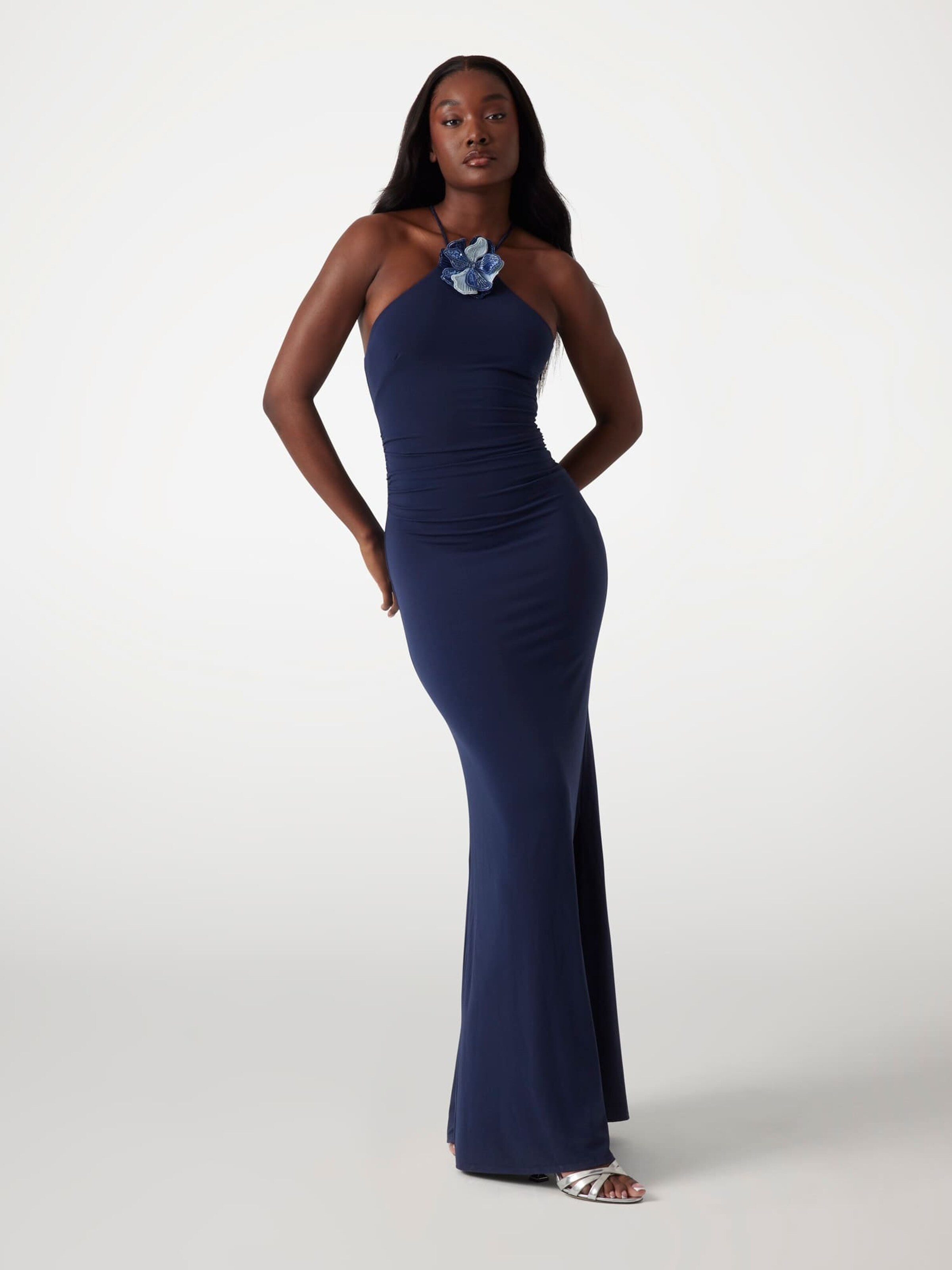 GUESS Evening Dress in Navy | ABOUT YOU