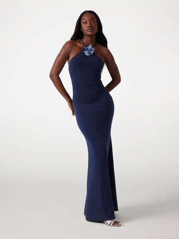 GUESS Evening Dress in Blue: front