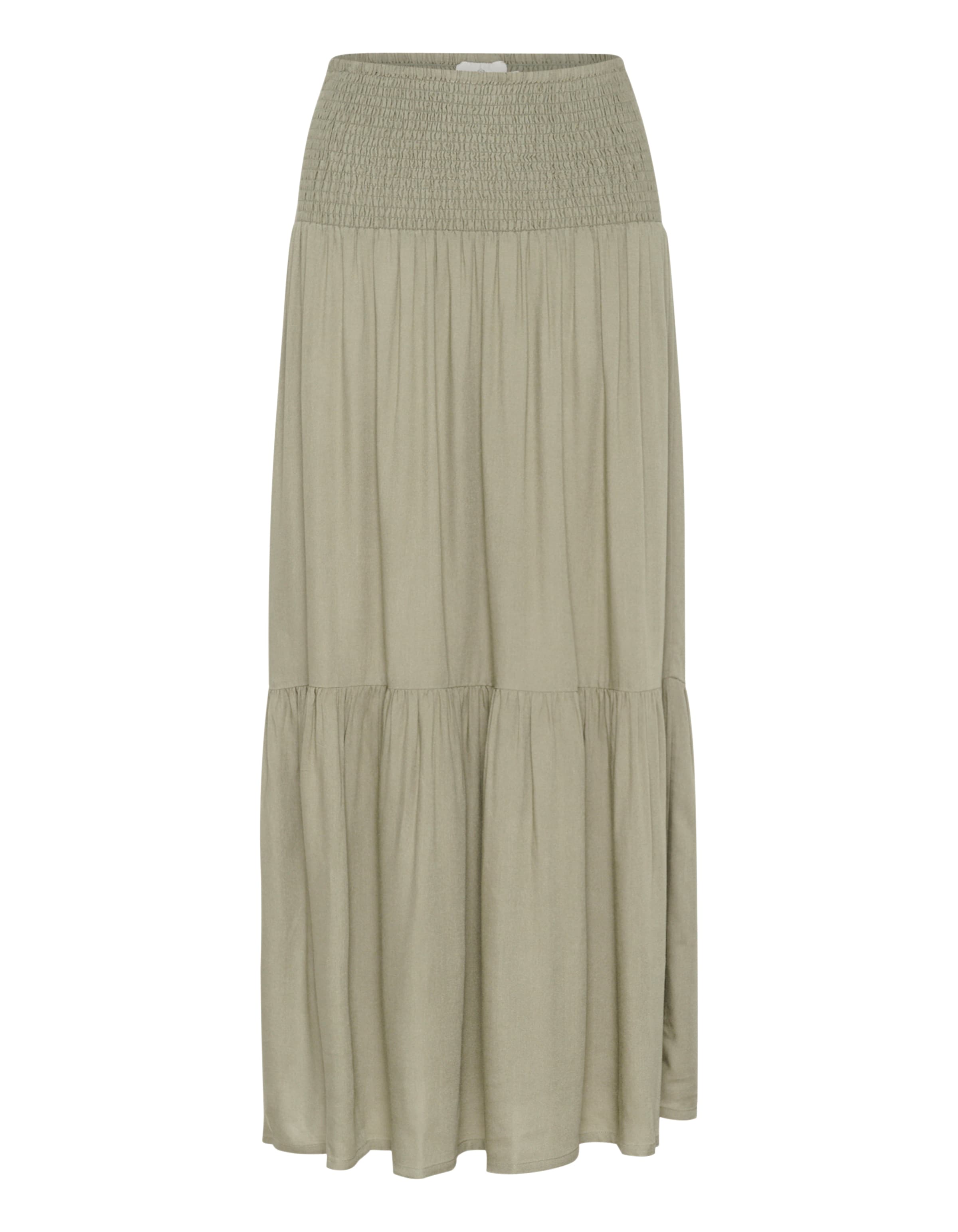 Kaffe Rok in Groen: voorkant