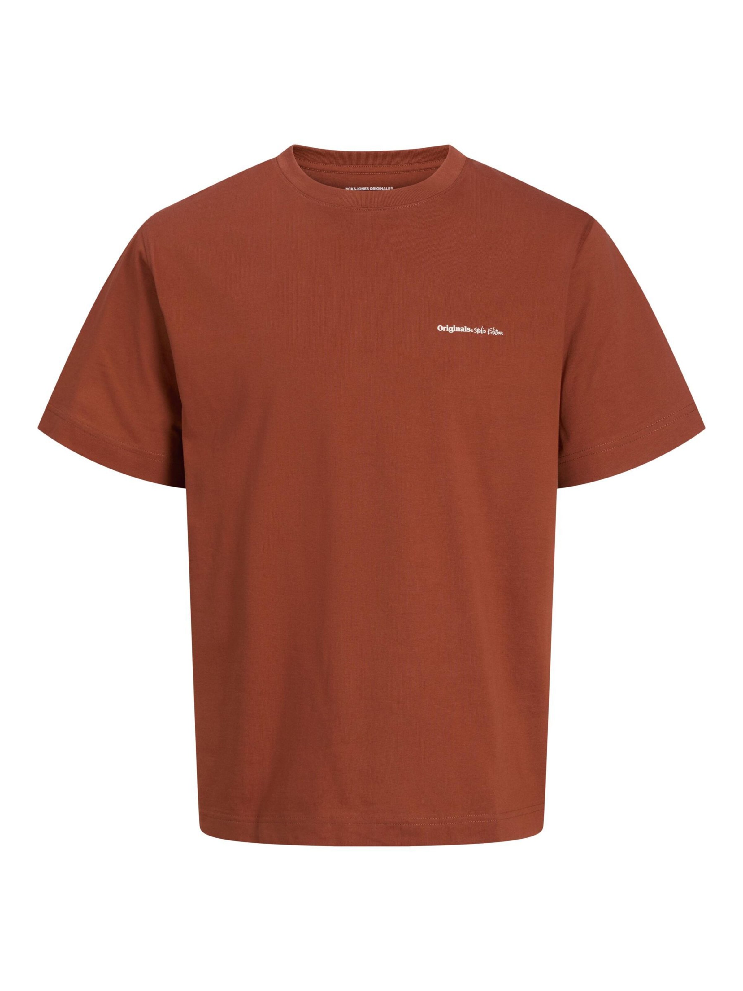T-Shirt Jack & Jones Junior en marron : devant