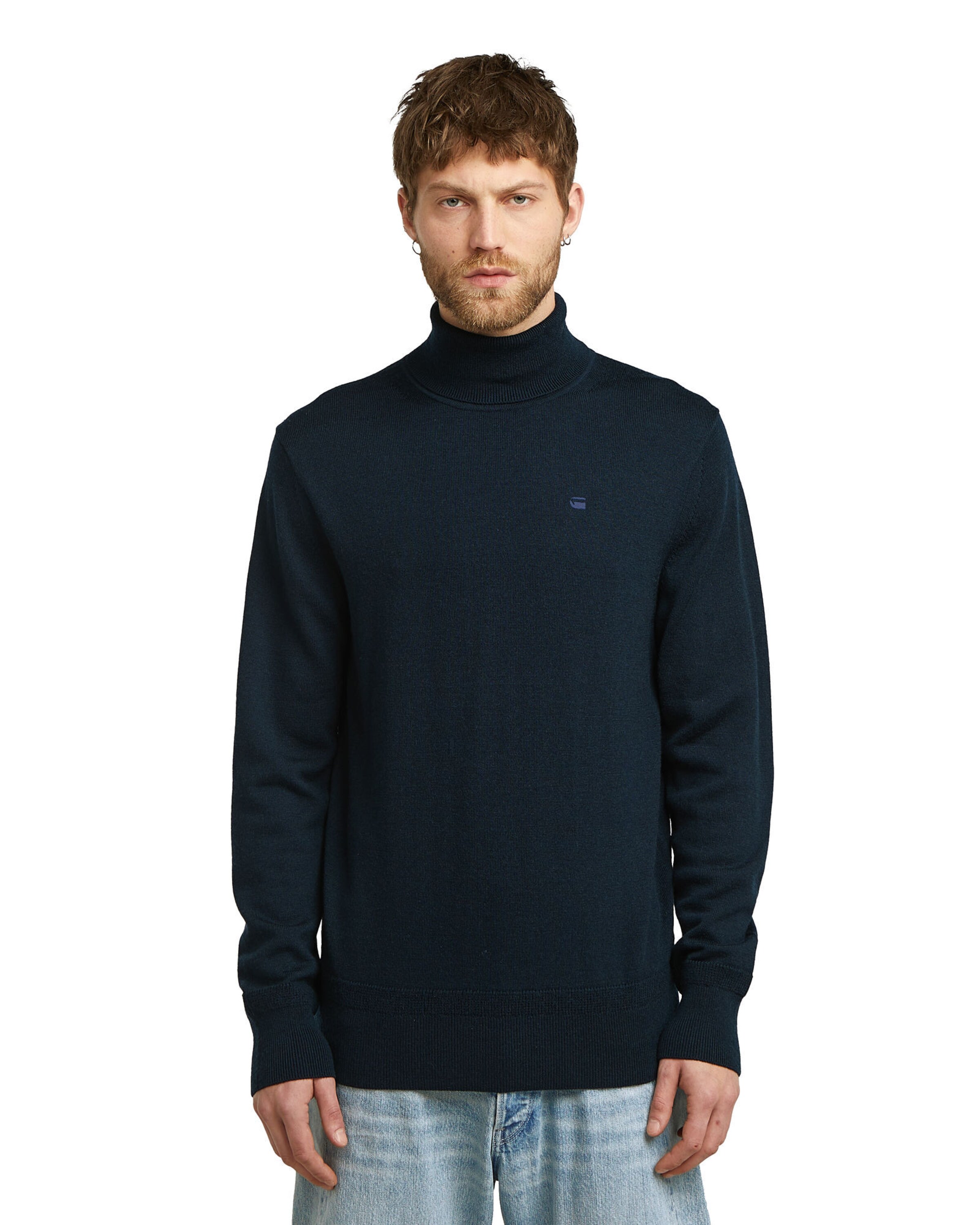 G-STAR Trui in Blauw: voorkant