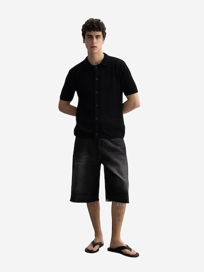 Camicia in XL Giesto di colore nero / bianco lana, Visualizzazione prodotti