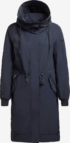 khujo Демисезонное пальто 'Silica2' в Синий: спереди
